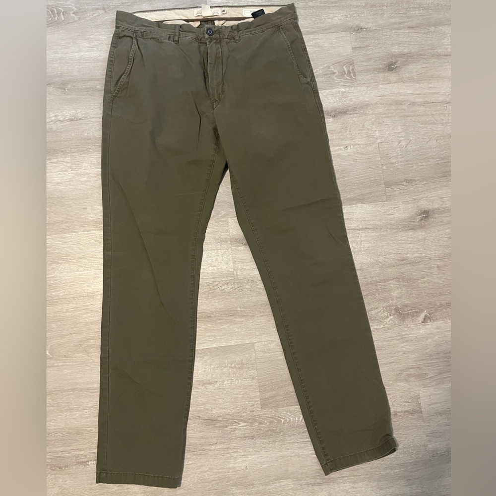 Mens slim fit long pant H&M L.O.G.G
